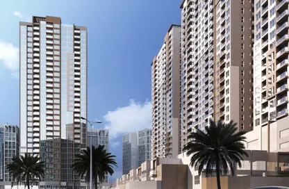 Apartment - 1 Bedroom - 2 Bathrooms for sale in Ajman One Tower 3 - Ajman One - Ajman Downtown - Ajman