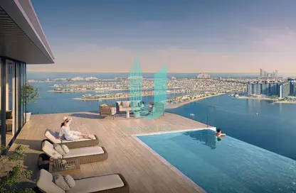 Apartment - 2 Bedrooms - 2 Bathrooms for sale in Seapoint - EMAAR Beachfront - Dubai Harbour - Dubai