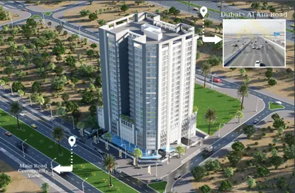 Apartment - 3 Bedrooms - 4 Bathrooms for sale in Time 3 - Dubai Land Residence Complex - Dubai