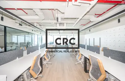 Office Space - Studio - 1 Bathroom for rent in Sky Tower - Shams Abu Dhabi - Al Reem Island - Abu Dhabi