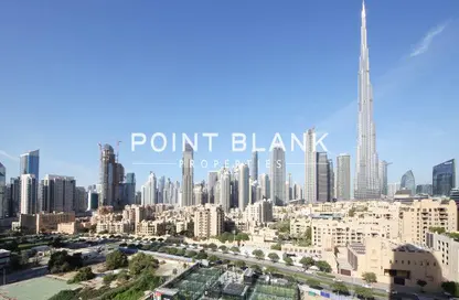 Apartment - 2 Bedrooms - 2 Bathrooms for rent in Burj Views A - Burj Views - Downtown Dubai - Dubai