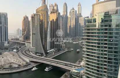 Apartment - 3 Bedrooms - 4 Bathrooms for rent in Time Place Tower - Dubai Marina - Dubai