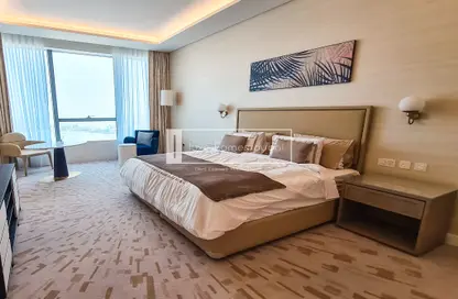 Apartment - Studio - 1 Bathroom for rent in The Palm Tower - Palm Jumeirah - Dubai