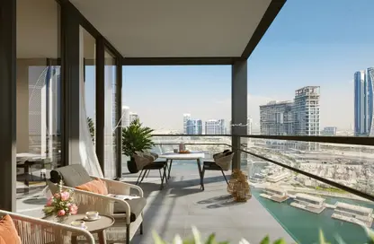 Apartment - 1 Bedroom - 2 Bathrooms for sale in The Crestmark - Business Bay - Dubai