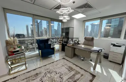 Office Space - Studio - 2 Bathrooms for rent in Aspin Tower - Sheikh Zayed Road - Dubai