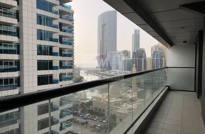 Apartment - 1 Bedroom - 2 Bathrooms for rent in Escan Tower - Dubai Marina - Dubai