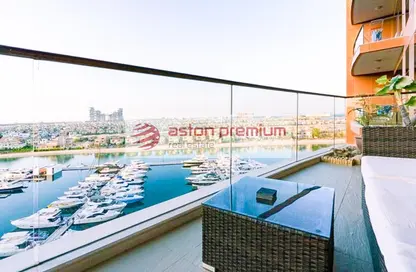 Apartment - 2 Bedrooms - 3 Bathrooms for rent in Aquamarine - Tiara Residences - Palm Jumeirah - Dubai