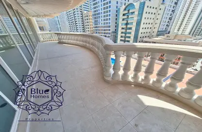 Apartment - 2 Bedrooms - 3 Bathrooms for rent in Capital Tower - Al Majaz - Sharjah