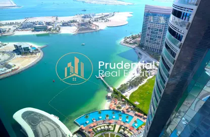 Apartment - 1 Bedroom - 2 Bathrooms for rent in Etihad Tower 2 - Etihad Towers - Corniche Road - Abu Dhabi