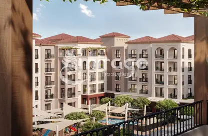 Apartment - 1 Bathroom for sale in Bloom Living - Zayed City (Khalifa City C) - Khalifa City - Abu Dhabi