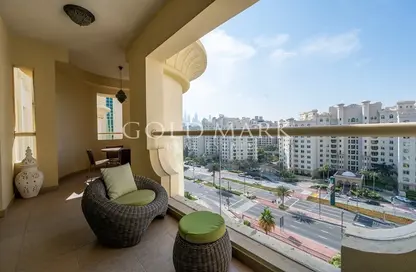 Apartment - 2 Bedrooms - 3 Bathrooms for rent in Al Das - Shoreline Apartments - Palm Jumeirah - Dubai