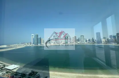 Apartment - 2 Bedrooms - 3 Bathrooms for rent in La Plage Tower - Al Mamzar - Sharjah - Sharjah