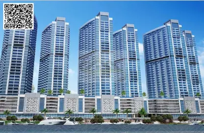 Apartment - 3 Bedrooms - 5 Bathrooms for sale in Ajman Creek Towers - Al Rashidiya 1 - Al Rashidiya - Ajman