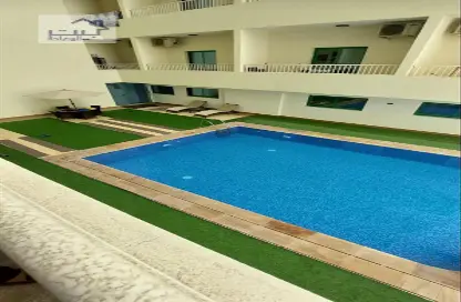 Pool image for: Apartment - 1 Bedroom - 2 Bathrooms for rent in Smart Tower 1 - Al Amerah - Ajman, Image 1