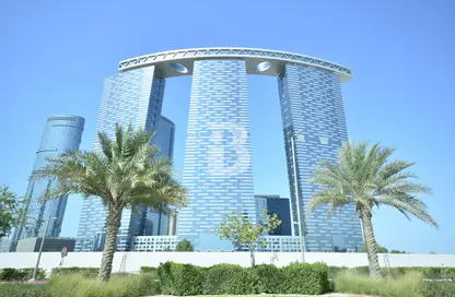 Apartment - Studio - 1 Bathroom for sale in The Gate Tower 2 - Shams Abu Dhabi - Al Reem Island - Abu Dhabi