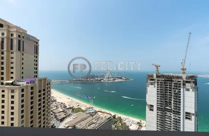 Apartment - 4 Bedrooms - 5 Bathrooms for rent in Bahar 5 - Bahar - Jumeirah Beach Residence - Dubai