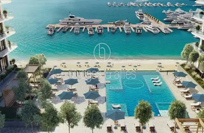 Apartment - 4 Bedrooms - 6 Bathrooms for sale in Beach Mansion - EMAAR Beachfront - Dubai Harbour - Dubai