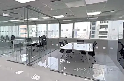 Office Space - Studio - 2 Bathrooms for rent in One Lake Plaza - JLT Cluster T - Jumeirah Lake Towers - Dubai