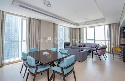 Apartment - 2 Bedrooms - 2 Bathrooms for rent in Al Jowhara Tower - Corniche Road - Abu Dhabi