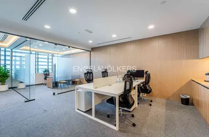 Office Space - Studio - 1 Bathroom for rent in Park Towers Podium - Park Towers - DIFC - Dubai