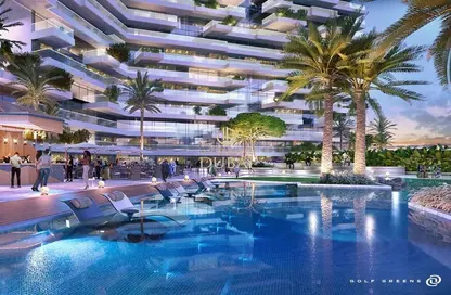 Apartment - 1 Bedroom - 1 Bathroom for sale in Golf Greens 1 - Tower B - Golf Greens - DAMAC Hills - Dubai