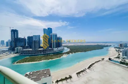 Apartment - 3 Bedrooms - 4 Bathrooms for rent in Beach Towers - Shams Abu Dhabi - Al Reem Island - Abu Dhabi