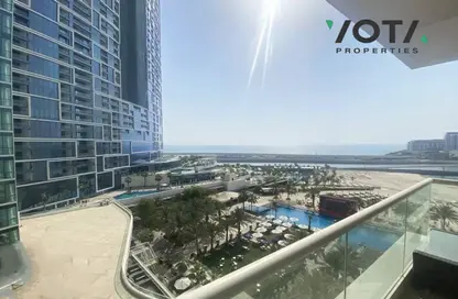 Apartment - 2 Bedrooms - 3 Bathrooms for rent in Al Bateen Residences - Jumeirah Beach Residence - Dubai