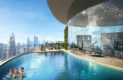 شقة - غرفة نوم - 2 حمامات للبيع في 1 تاج القناة - كانال كراون - الخليج التجاري - دبي