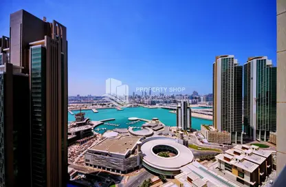 Apartment - 1 Bedroom - 1 Bathroom for sale in Marina Blue Tower - Marina Square - Al Reem Island - Abu Dhabi