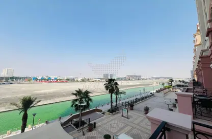 Apartment - 1 Bathroom for rent in Venetian - Canal Residence - Dubai Sports City - Dubai