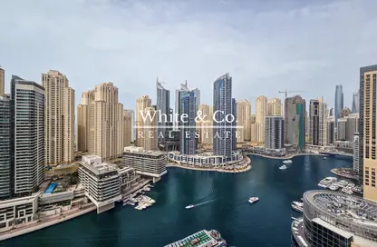 Apartment - 2 Bedrooms - 2 Bathrooms for sale in Silverene Tower B - Silverene - Dubai Marina - Dubai