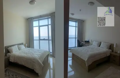 Apartment - 2 Bedrooms - 2 Bathrooms for rent in Ajman Corniche Residences - Ajman Corniche Road - Ajman