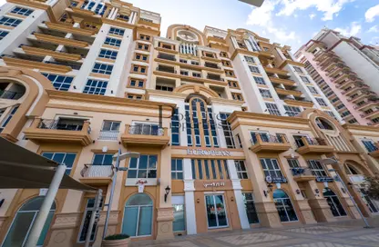 Apartment - 1 Bathroom for rent in European - Canal Residence - Dubai Sports City - Dubai