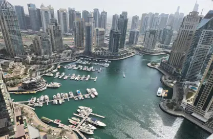 Apartment - 3 Bedrooms - 3 Bathrooms for rent in Damac Heights - Dubai Marina - Dubai