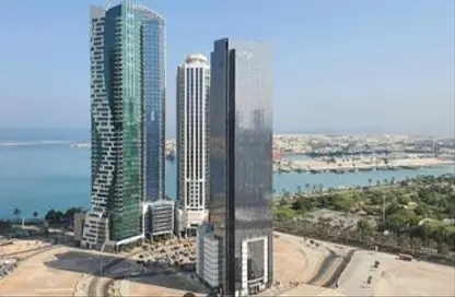 Apartment - 2 Bedrooms - 3 Bathrooms for rent in Al Jowhara Tower - Corniche Road - Abu Dhabi