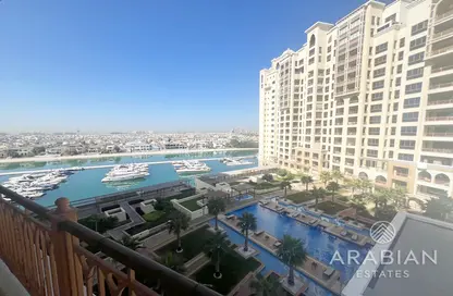 Apartment - 2 Bedrooms - 3 Bathrooms for rent in Marina Residences 1 - Marina Residences - Palm Jumeirah - Dubai