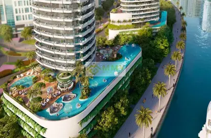 Apartment - Studio - 2 Bathrooms for sale in Canal Heights 2 - Business Bay - Dubai