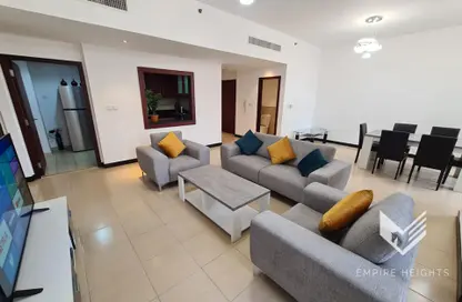 Apartment - 3 Bedrooms - 4 Bathrooms for rent in Rimal 6 - Rimal - Jumeirah Beach Residence - Dubai