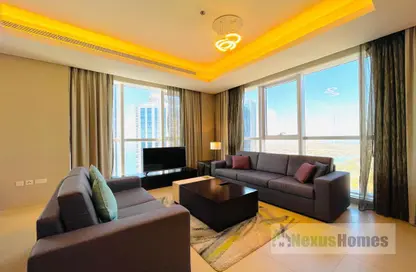 Apartment - 2 Bedrooms - 3 Bathrooms for rent in Al Jowhara Tower - Corniche Road - Abu Dhabi