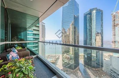 Apartment - 3 Bedrooms - 4 Bathrooms for sale in Al Fattan Marine Tower - Al Fattan Marine Towers - Jumeirah Beach Residence - Dubai