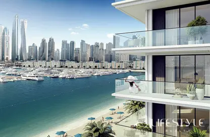 Apartment - 1 Bedroom - 2 Bathrooms for sale in Palace Beach Residence - EMAAR Beachfront - Dubai Harbour - Dubai