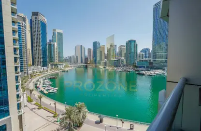 Apartment - 1 Bathroom for rent in The Point - Dubai Marina - Dubai