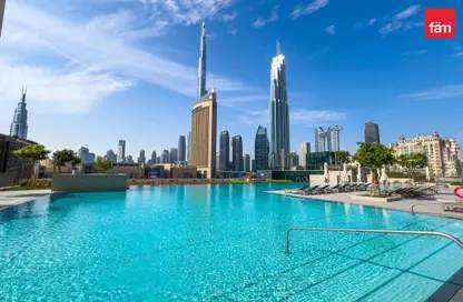 Apartment - 2 Bedrooms - 3 Bathrooms for rent in Downtown Views II Tower 2 - Downtown Views II - Downtown Dubai - Dubai