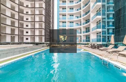 Apartment - 3 Bedrooms - 3 Bathrooms for rent in Oasis Tower - Al Rashidiya 1 - Al Rashidiya - Ajman