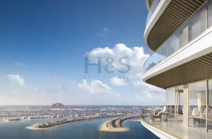 Apartment - 3 Bedrooms - 4 Bathrooms for sale in Seapoint - EMAAR Beachfront - Dubai Harbour - Dubai