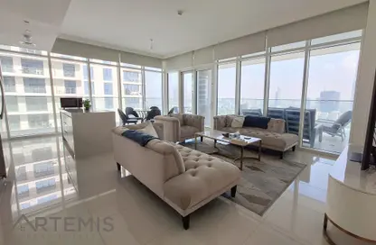 Apartment - 3 Bedrooms - 4 Bathrooms for rent in Sunrise Bay - EMAAR Beachfront - Dubai Harbour - Dubai