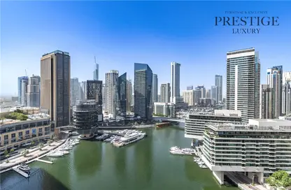 Apartment - 1 Bedroom - 2 Bathrooms for rent in Central Tower - Bay Central - Dubai Marina - Dubai