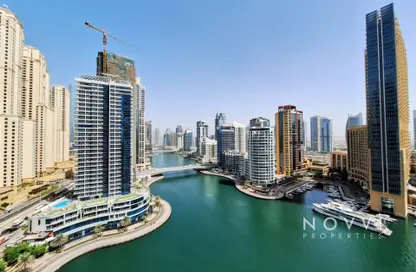 Apartment - 1 Bedroom - 2 Bathrooms for rent in Bay Central West - Bay Central - Dubai Marina - Dubai