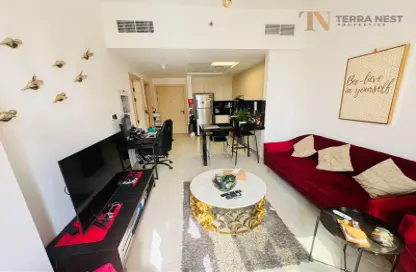 Apartment - 1 Bedroom - 2 Bathrooms for rent in Binghatti Rose - Jumeirah Village Circle - Dubai