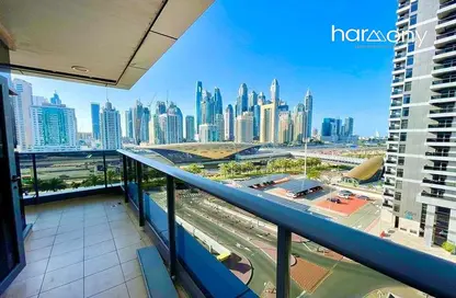 Apartment - 1 Bedroom - 2 Bathrooms for rent in Green Lakes Towers - JLT Cluster S - Jumeirah Lake Towers - Dubai